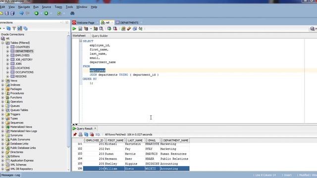 [26] Oracle SQL - Natural Join смотреть онлайн