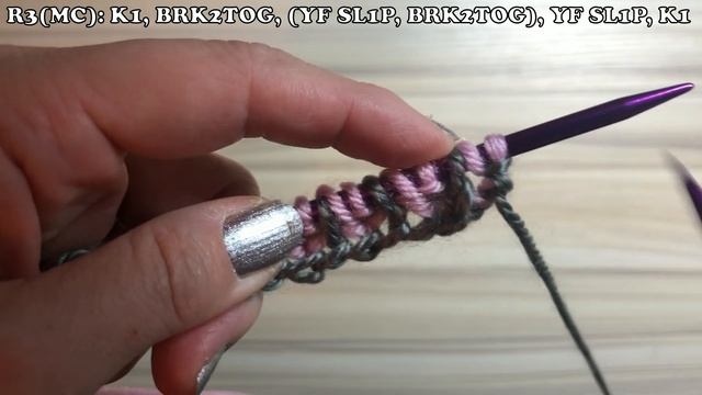 DIY Brioche 2 Color Knitting смотреть онлайн