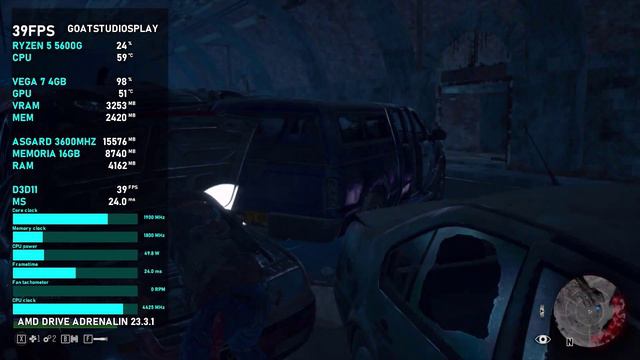 DAYS GONE / RYZEN 5 5600G / VEGA 7 / TESTING IN 1080P LOW ! смотреть онлайн