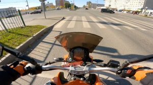 обзор KTM Duke 200 , 2013