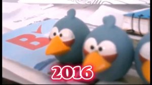 Evolution Of Angry Birds Fantastic Adventures intro @GerardtheRedBird