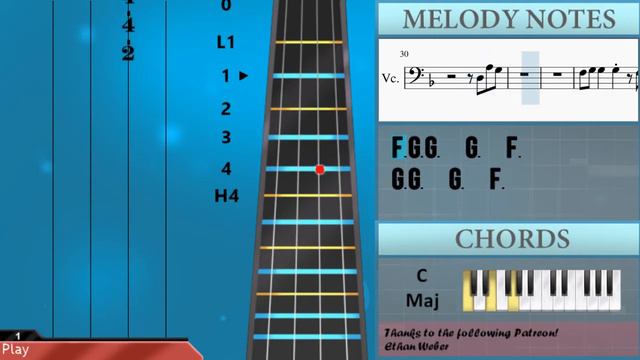 How to play Gimme Love by Joji on Cello (Tutorial) смотреть онлайн