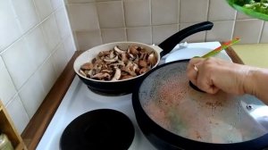 Брокколи с грибами и морковью. Как приготовить брокколи вкусно. Рецепт. Вкусное и полезное блюдо.