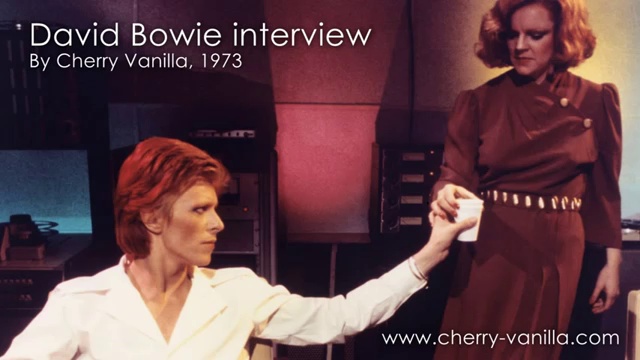 David Bowie interviewed by Cherry Vanilla 1973 смотреть онлайн