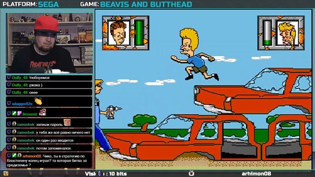 BEAVIS AND BUTT-HEAD ► SEGA ► ПРОХОЖДЕНИЕ ► ЧАСТЬ 1 смотреть онлайн
