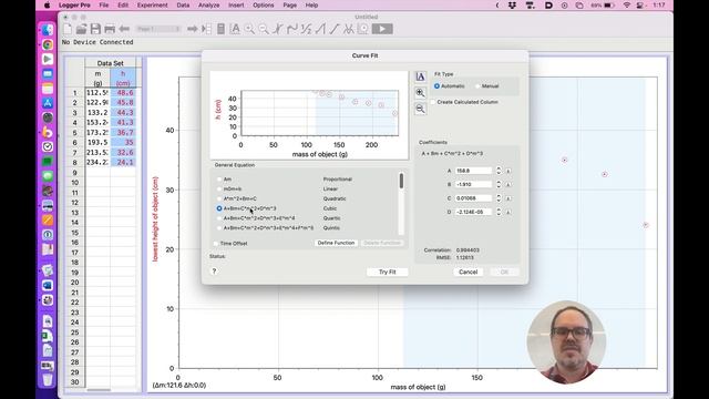 Make a simple graph in Logger Pro смотреть онлайн