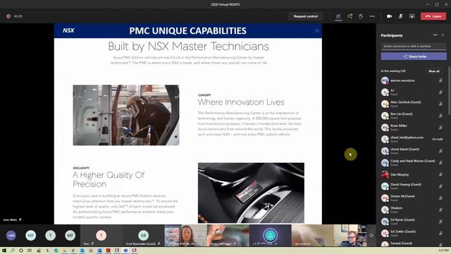 2020 Virtual NSXPO: Fri Oct 9 -- NSX Discussion session featuring John Watts of Acura смотреть онлайн
