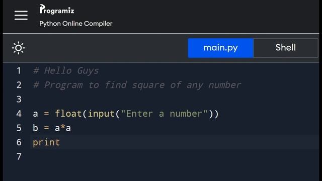 HOW TO FIND SQUARE OF ANY NUMBER USING PYTHON смотреть онлайн