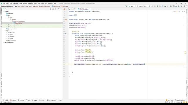 Dynamic Radio Buttons in Android Studio - Tutorial 2022 смотреть онлайн