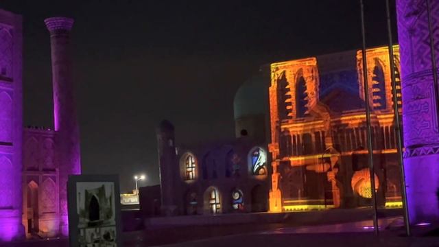 Samarkand, Uzbekistan 🇺🇿 | Registan shou смотреть онлайн