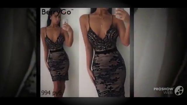 Покупки Одежды с AliExpress - Шикарное платье смотреть онлайн