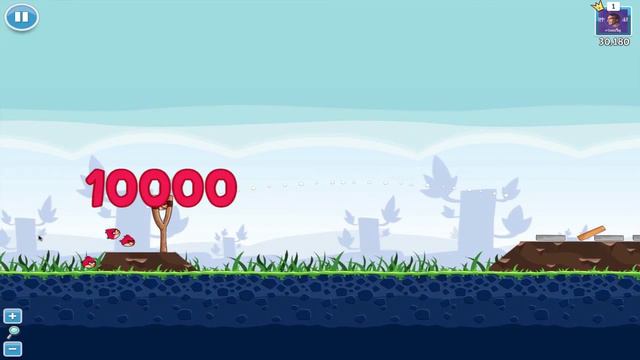 Angry Birds | Poached Eggs Level 02 (1-2) - 3 Star Tutorial смотреть онлайн