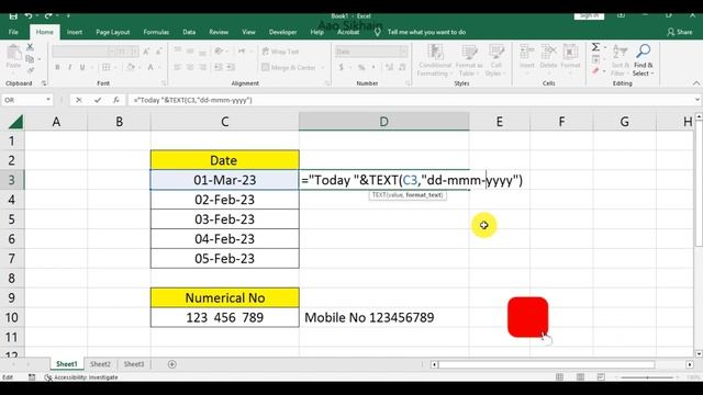 How to use Text Formula in Excel | Text Function смотреть онлайн