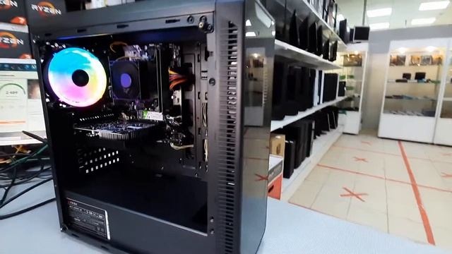 Сборка 2282 _39550₽_ Ryzen5 1500X / A320M-HDV / 16Gb / ssd 240 / GTX 1050Ti 4Gb / 600W / Accord JP- смотреть онлайн