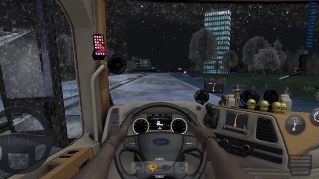 Ford F Max 2020 ? Riding In Snow ❄️ Truck Simulator Ultimate Android Gameplay ? смотреть онлайн