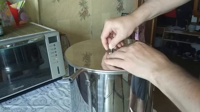 Заторный бак с промывочным узлом для бака на 37 л смотреть онлайн