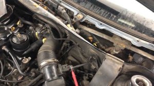 ŠKODA OCTAVIA мертвый ДМРВ, погнут задающий диск коленвала.