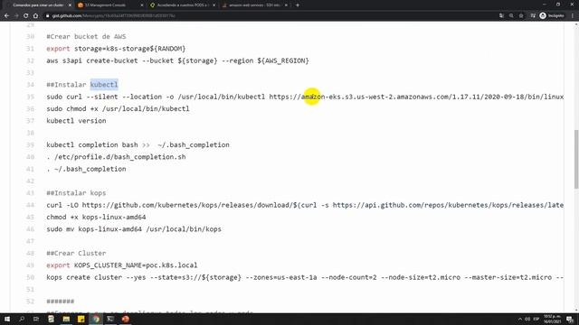 Crear Cluster de Kubernetes con Kops en AWS смотреть онлайн