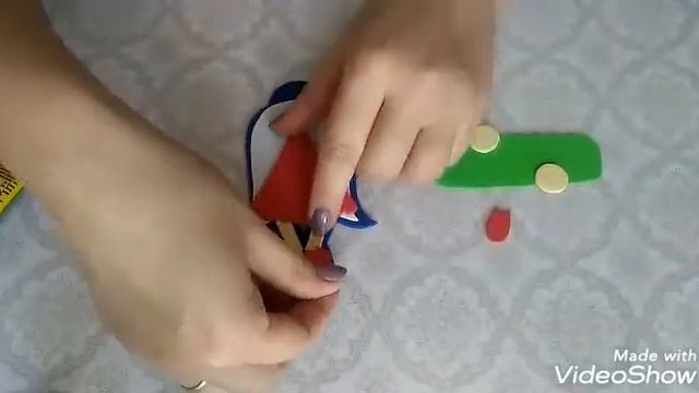 Бейджик из фоамирана. смотреть онлайн