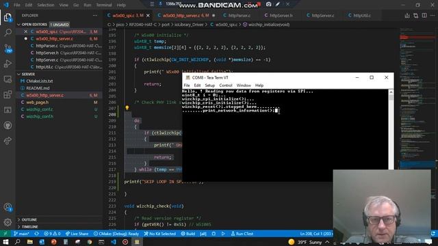 RP2040 W5100s C++ смотреть онлайн