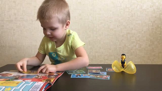 Тимур4ик открываем золотое яйцо дракона. Щенячий патруль. Яйцо с сюрпризом. Альбом с наклейками смотреть онлайн