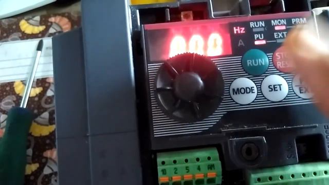CODJ#149 How To Set inverter Mitsubishi D700 By Internal Processing Unit PU смотреть онлайн