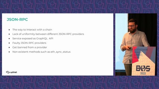 Witnet @ BOS 2023 - "Overcoming the Challenges of Developing A Truly Multi Chain Oracle Network" смотреть онлайн