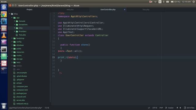 Laravel 5.6 tutorial - how to use model смотреть онлайн