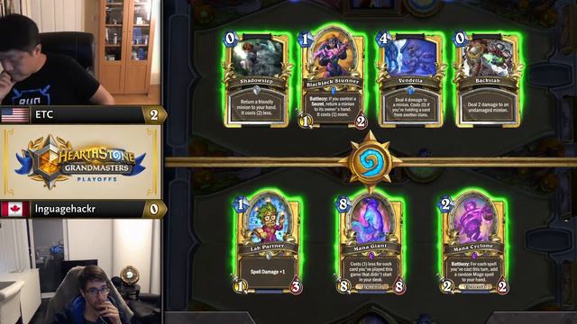 ETC vs lnguagehackr - Elimination - Hearthstone Grandmasters Americas 2020 Season 2 - Playoffs смотреть онлайн