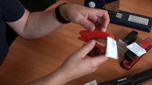 Степлер канцелярский - краткий обзор