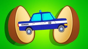 Откуда на столе ОГРОМНЫЙ Сюрприз? Нам попалась Полицейская машинка и Пожарный автомобиль