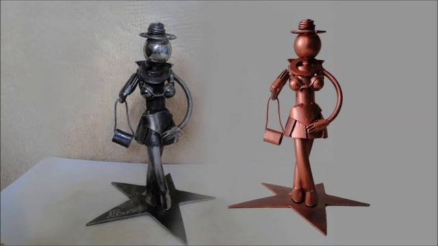 Вадим Андреев.Фигурки из металла своими руками. смотреть онлайн