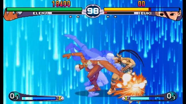 Street Fighter III: 2nd Impact All Super Moves смотреть онлайн