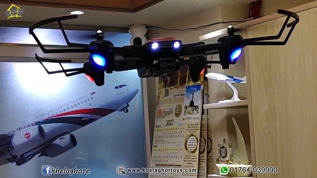 UAV S8000 Dual Camera Drone Unboxing, review and BD price. best Drone under 10000 taka. #khelaghor смотреть онлайн