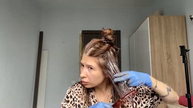 КРАШУ ВОЛОСЫ В РЫЖИЙ | чем я пользуюсь для ухода за волосами? ? смотреть онлайн