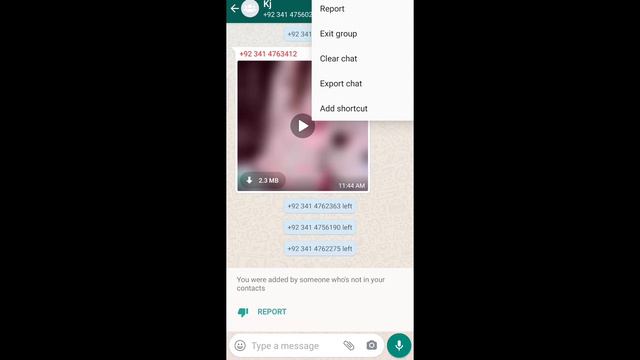 How to leave a WhatsApp Group | Exit your self from WhatsApp group | Leave Whatsapp Group смотреть онлайн