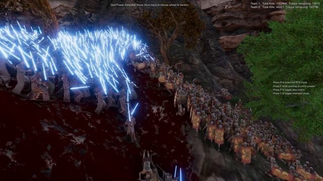 61,000 LASER KNIGHTS Vs 2,000,000 ROMAN GENERALS | Ultimate Epic Battle Simulator 2 | UEBS 2