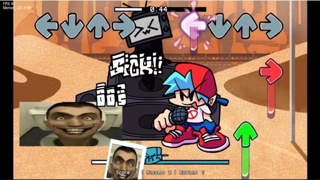 Vs Skibidi Toilet Mod Gameplay смотреть онлайн