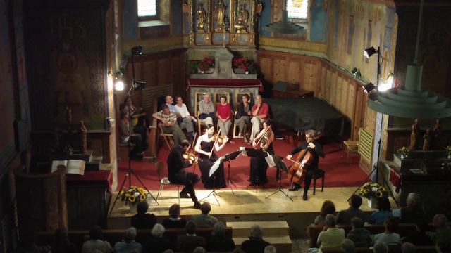 Quatuor Terpsycordes - Schubert Quartettsatz D. 703 in C# minor смотреть онлайн