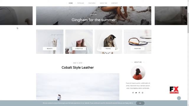 Rima - Personal Blog WordPress Theme Takumi Merlin смотреть онлайн