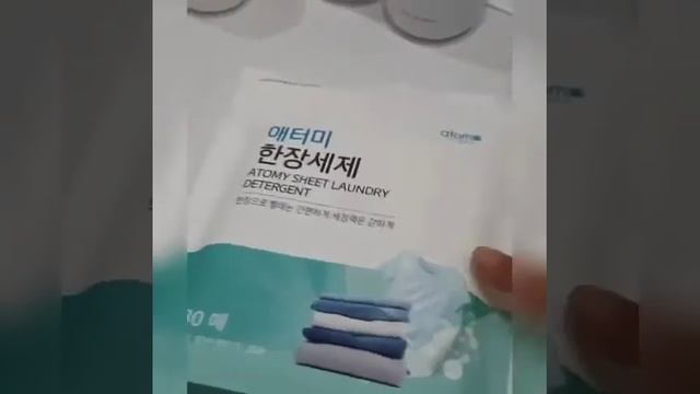 порошок атоми в салфетках