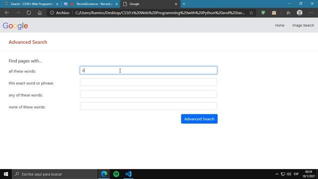 CS50’s Web Programming with Python and JavaScript | Project 0 - Search смотреть онлайн