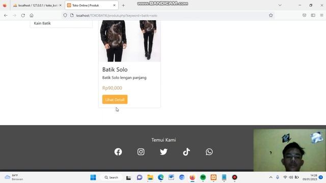 IMK APLIKASI TOKO BATIK ONLINE смотреть онлайн