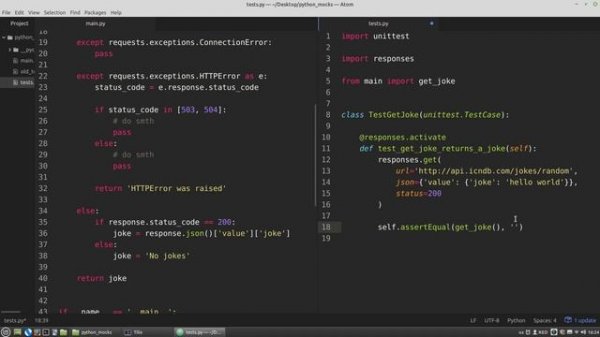 Intro to Python Mocks: Mocking Python Requests with Responses | Python tutorial