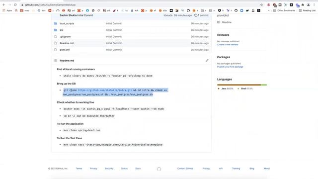 Running Spring Boot application in your Dev Environment with Postgres DB смотреть онлайн