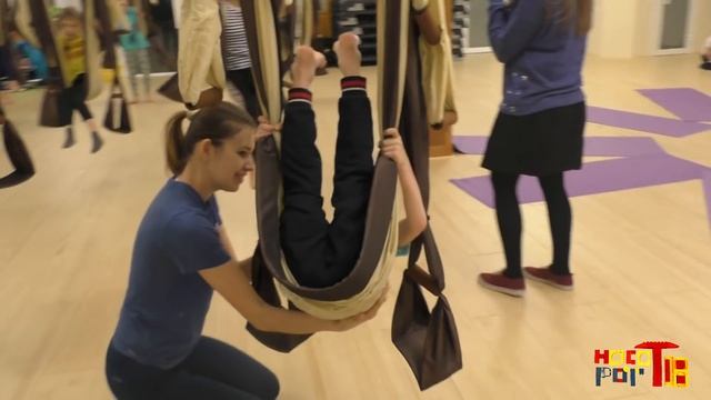Фитнес для детей. Йога для детей. Флай-йога. Children yoga. смотреть онлайн
