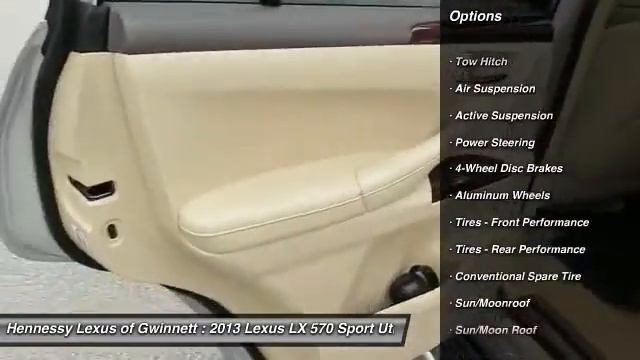 2013 LEXUS LX 570 Duluth, GA U40274 смотреть онлайн