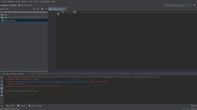 Explaining String Concatenation in python смотреть онлайн