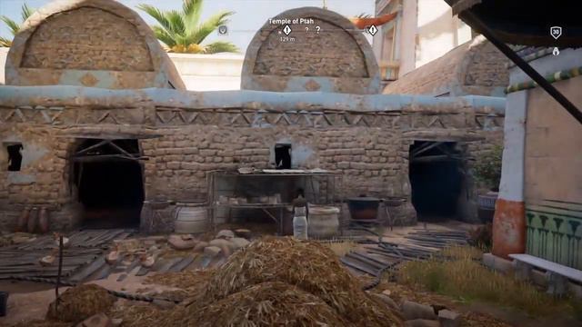 Assassin's Creed Origins 100% Walkthrough Viewpoints Memphis смотреть онлайн