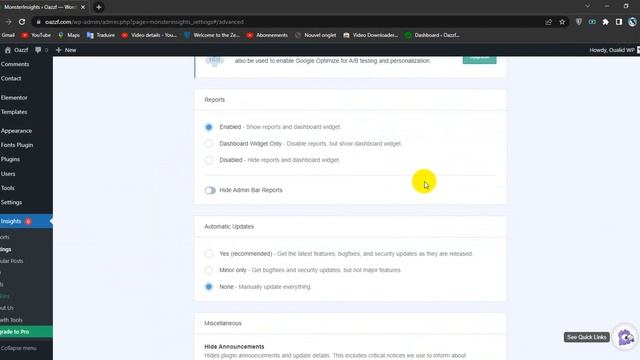 How To Hide Monster Insights Reports in WordPress Admin Bar смотреть онлайн